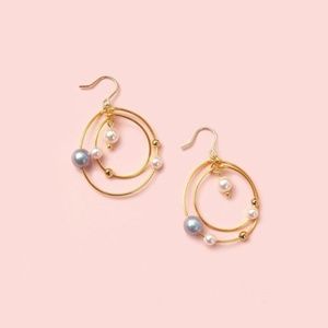 Spiral Galaxy Earring La Meno